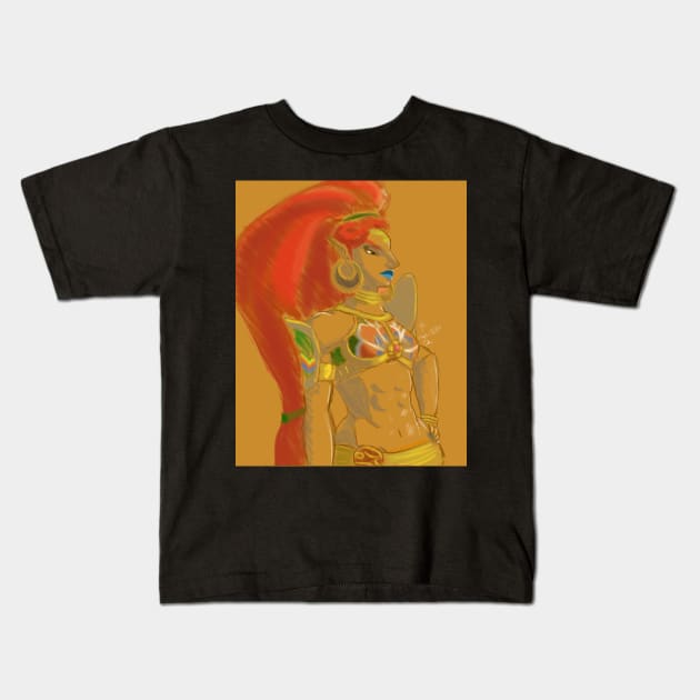 Champion Urbosa Kids T-Shirt by Sephiroth1204